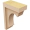 Ekena Millwork 3"W x 6"D x 9"H Classic Emerson Rough Cedar Woodgrain TimberThane Corbel, Primed Tan CORUR03X06X09EMRRCPR - alternate 3